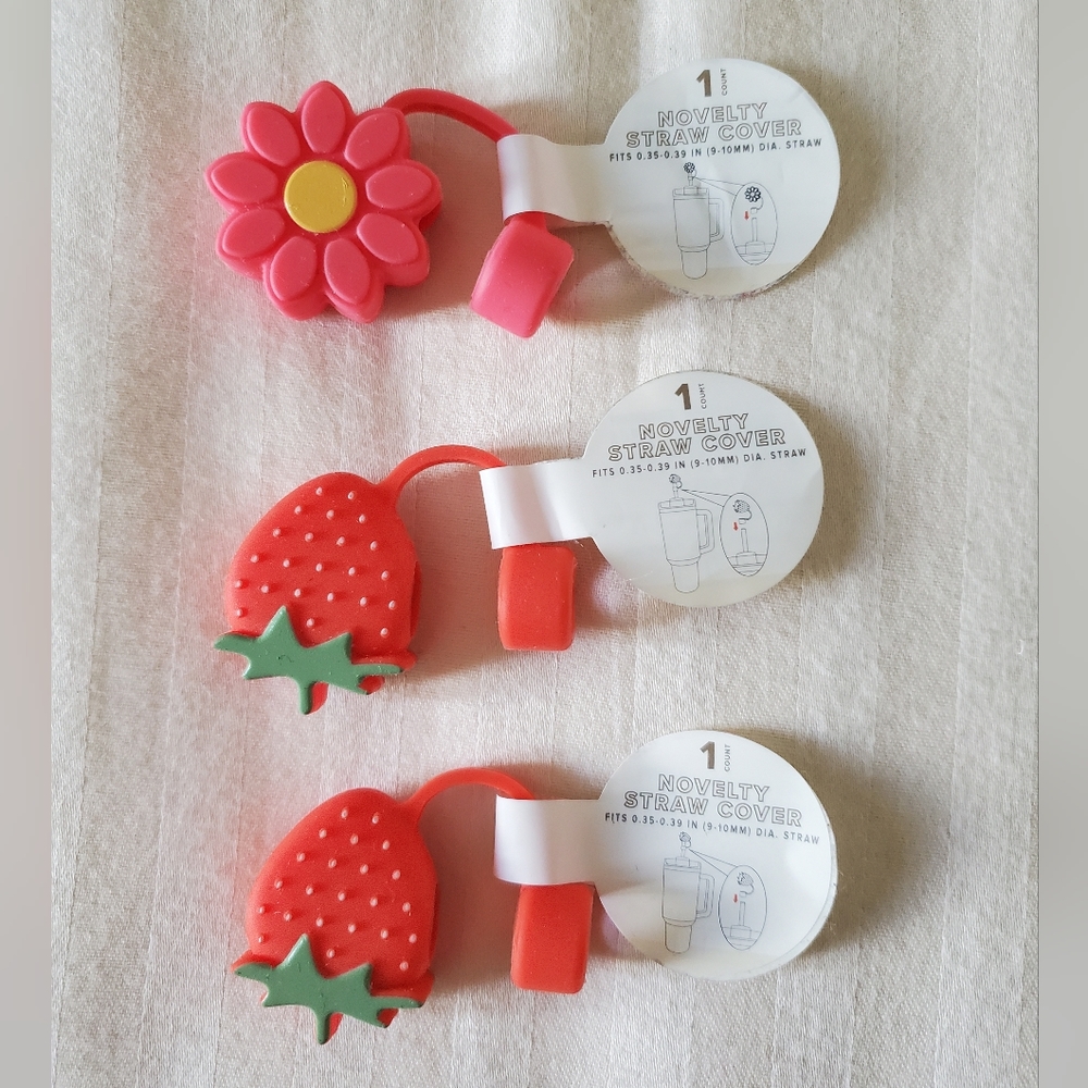 NEW Target Silicone Straw Toppers